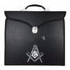 Master Mason Blue Lodge Apron Case – Imitation Leather Square & Compass G MM/WM