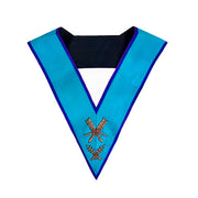 Secretary Memphis Misraim Officer Collar – Hand Embroidery