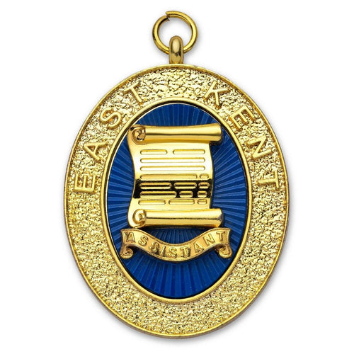 Grand Assistant Registrar Provincial Craft Collar Jewel – East Kent Gold & Blue – product view