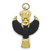 31st Degree Rose Croix Scottish Rite Collarette Jewel – Black with Gold Crown