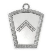 Worshipful Master Mark Officer Collar Jewel – Silver Plated
