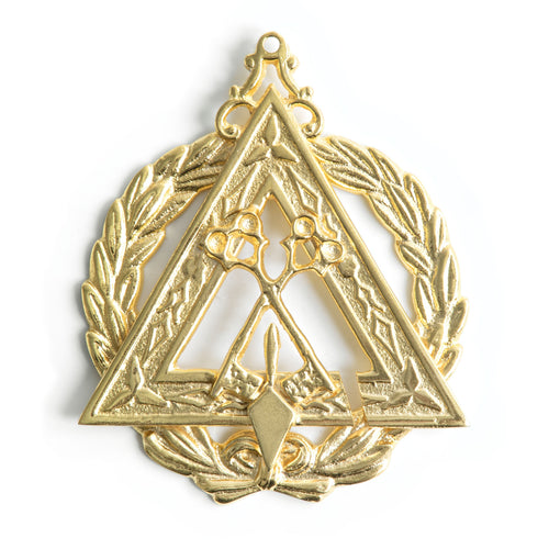 Grand Treasurer Council Officer Collar Jewel – Gold Plated – product view