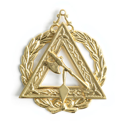 Grand Conductor of Council Officer Collar Jewel – Gold Plated – product view
