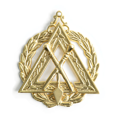 Grand Steward Council Officer Collar Jewel – Gold Plated – product view