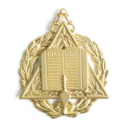Grand Chaplain Council Officer Collar Jewel – Gold Plated – product view