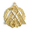 Grand Sentinel Council Officer Collar Jewel – Gold Plated