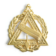 Grand Marshal Council Officer Collar Jewel – Gold Plated