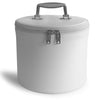 Universal Fez Case – Imitation White & Black Leather With Solid Handle