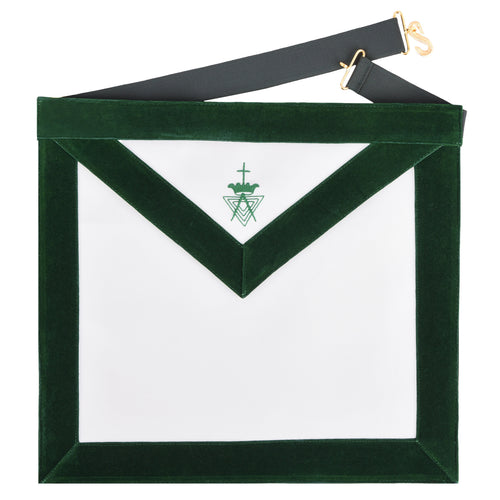 Member Allied Masonic Degrees Apron – Dark Green – product view
