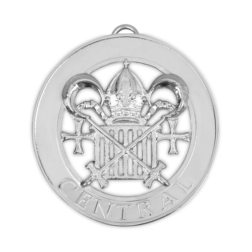 District Grand Officer Allied Masonic Degrees Collar Jewel – Silver Plated – product view