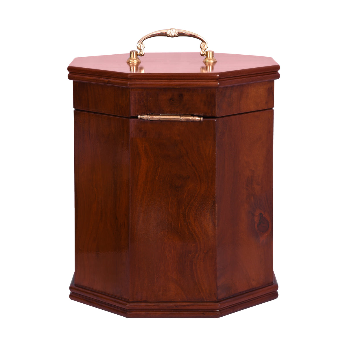 Universal Fez Case – Pure Rosewood With Red Velvet Interior – detail 2