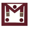 Provincial Steward Craft Apron – White & Maroon