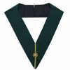 District Allied Masonic Degree Collar – Plain Green