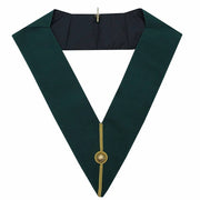District Allied Masonic Degree Collar – Plain Green