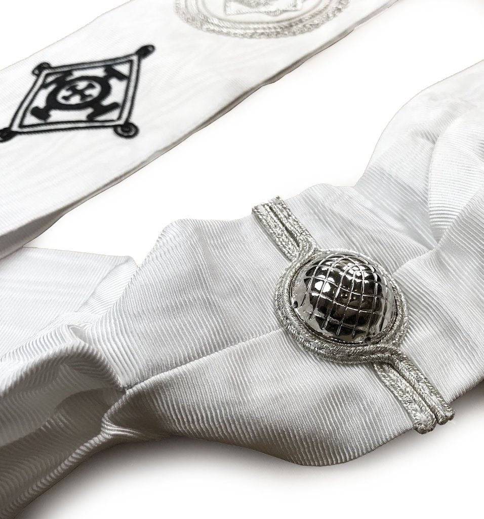 Commander Red Cross Of Constantine Sash – Handmade Embroidery – detail 2