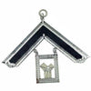 Past Master Blue Lodge Collar Jewel – Silver Metal