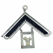 Past Master Blue Lodge Collar Jewel – Silver Metal