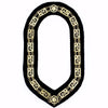 Scottish Rite Chain Collar – Gold Plated on Blue Velvet