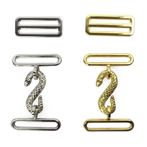 Universal Apron Belt Accessory – Silver/Gold Snake Set – product view