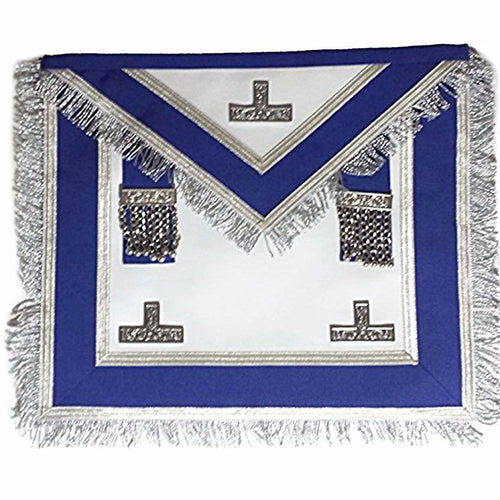 Worshipful Master Past Master Blue Lodge Canada Regulation Apron – Royal Blue – product view