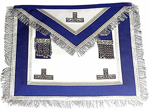 Worshipful Master Past Master Blue Lodge Canada Regulation Apron – Royal Blue – detail 2