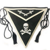 Knights Templar Apron – Silver Bullion Embroidery
