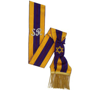 Supreme Ruler Order Of The Secret Monitor Sash – Tricolor