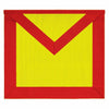 17th Degree Scottish Rite Apron – Red & Yellow Hand Embroidery