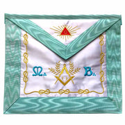 Master Mason French Rite Apron – Silk & Moire
