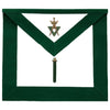 Sentinel Allied Masonic Degrees Apron – Green Velvet