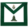 Senior Warden Allied Masonic Degrees Apron – Green Velvet