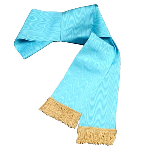 Knight of The East Knight Masons Sash – Blue Moire – product view