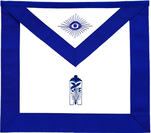 Officers Blue Lodge Officer Apron Set – Blue Ribbon Machine Embroidery (Set of 19) – detail 2