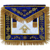 Past Master Blue Lodge Pennsylvania Regulation Apron – Blue & Gold Hand Embroidery