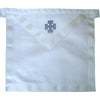 31st Degree Scottish Rite Apron – All White with Logo