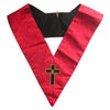18th Degree Scottish Rite Collar – Pink Moire Latin Cross