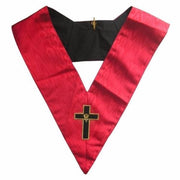 18th Degree Scottish Rite Collar – Pink Moire Latin Cross