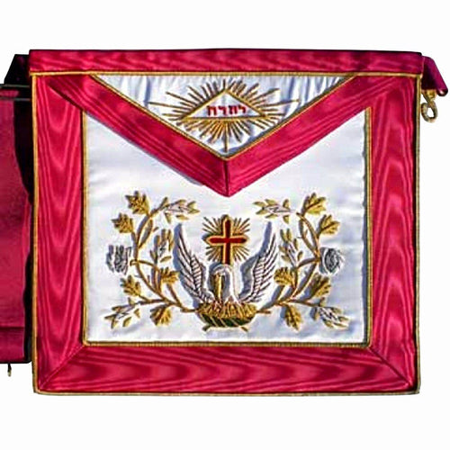 18th Degree Scottish Rite Apron – Silk – product view