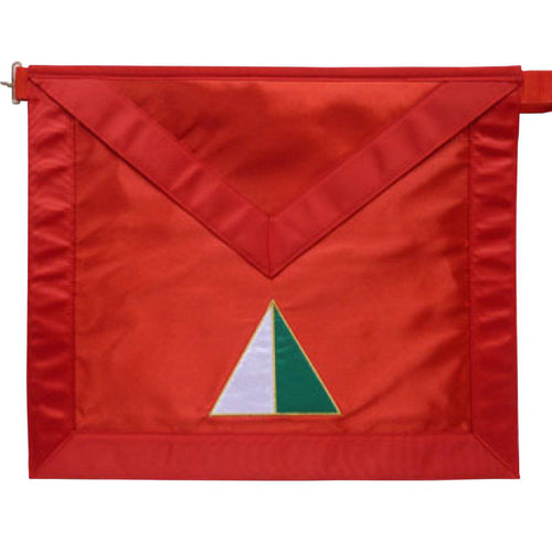 26th Degree Scottish Rite Apron – All Red Prince of Mercy – product view