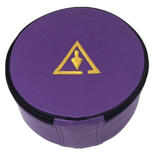 Council Crown Cap Case – Purple Trowel – detail 2