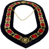 Knights Templar Chain Collar – Gold Plated