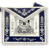 Masonic Exclusive Master Mason Apron – Skull Pillars Carpet Hand Bullion Embroidery