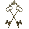 Treasurer Blue Lodge Officer Collar Jewel – Silver Metal
