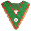 Scottish Master of St. Andrew Collar – Green with Fringe