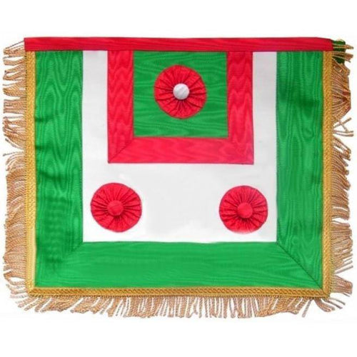 Deputy Master Scottish Master of St. Andrew Apron – Tricolour – product view