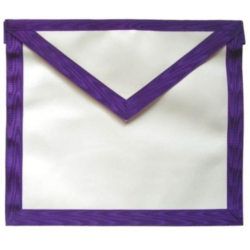Entered Apprentice Memphis Misraim Apron – White – product view