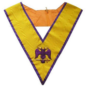 95th Degree Memphis Misraim Collar – Hand Embroidery