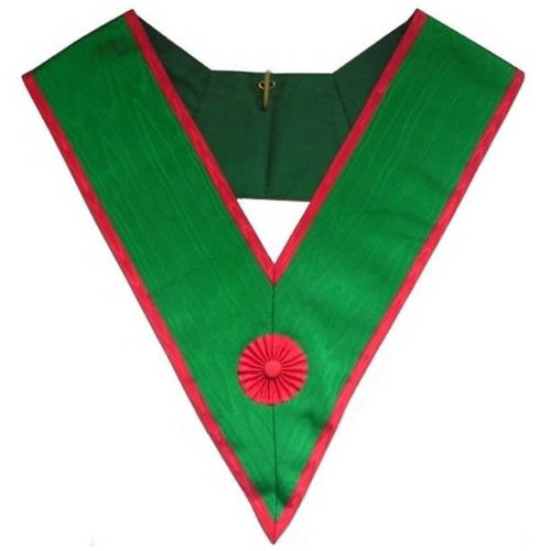 Scottish Master of St. Andrew Collar – Green – product view
