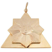 28th Degree Memphis Misraim Collar Jewel – Gold Finish