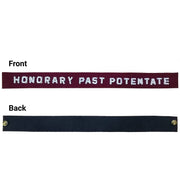 Shriners Removable Fez Band – Hand-Embroidered Jewels